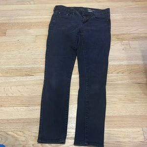 J crew toothpick ankle jeans size 26